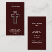 John-3:16 % pipe% christlich visitenkarte (Vorne/Hinten)