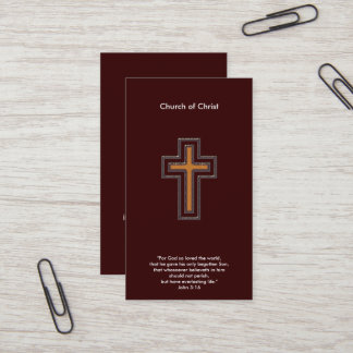 John-3:16 % pipe% christlich visitenkarte