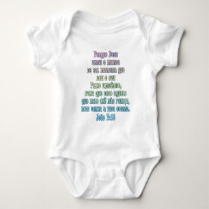 John-3:16 Portugiese Baby Strampler