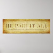 John 3:16 poster (Vorne)