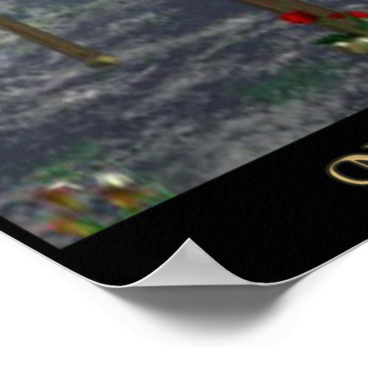 John 3:16 poster (Ecke)