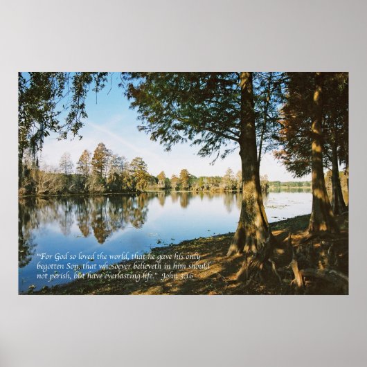 John 3:16 poster (Vorne)