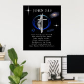 John 3:16 poster (Heimbüro)