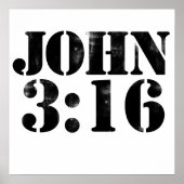 John 3:16 poster (Vorne)