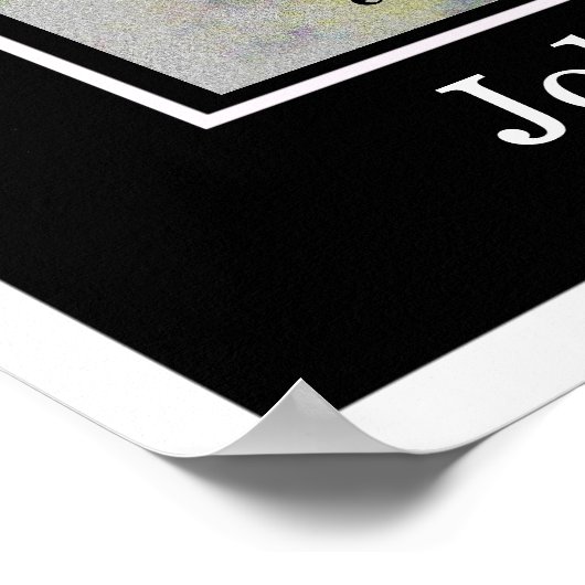 John 3:16 poster (Ecke)