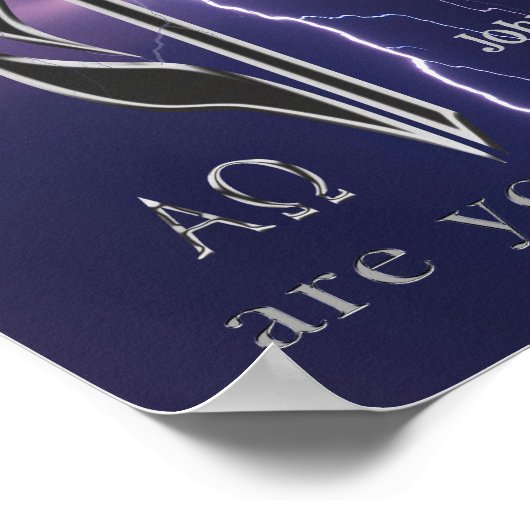 John 3:16 poster (Ecke)