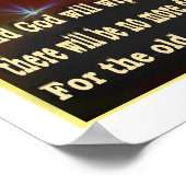 John 3:16 poster (Ecke)