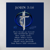 John 3:16 poster (Vorne)
