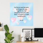 John 3:16 poster (Heimbüro)
