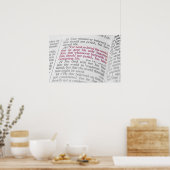 John 3:16 poster (Küche)