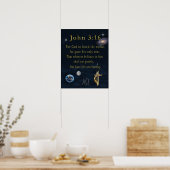 John 3:16 poster (Küche)