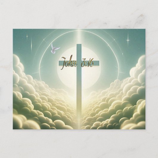 John 3:16 postkarte (Vorderseite)