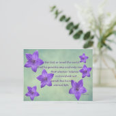 John 3:16 postkarte (Stehend Vorderseite)