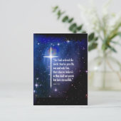 John 3:16 postkarte (Stehend Vorderseite)