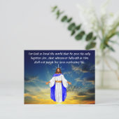 John 3:16 postkarte (Stehend Vorderseite)