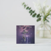 John 3:16 quadratische visitenkarte (Stehend Vorderseite)