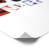 John 3:16 Ransom Note Poster (Ecke)