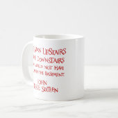 John-3:16, rot kaffeetasse (Vorderseite Links)