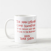 John-3:16, rot kaffeetasse (Links)