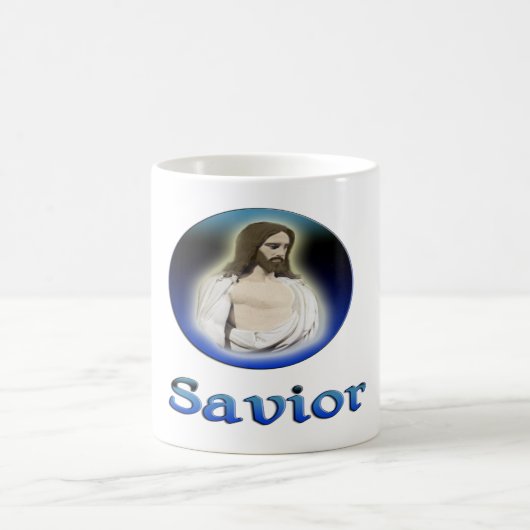 John 3:16 Savior Kaffeetasse (Mittel)