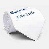 John 3:16 Savior Krawatte (Gerollt)