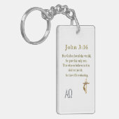John 3:16 schlüsselanhänger (Vorderseite links)