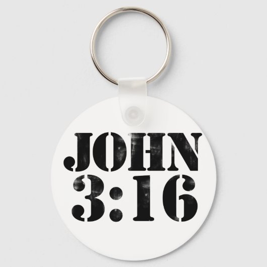 John 3:16 schlüsselanhänger (Vorderseite)