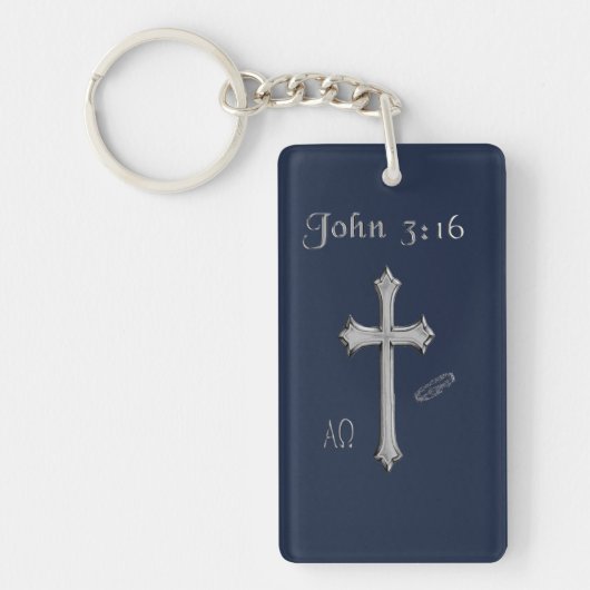John 3:16 Schlüsselanhänger (Vorderseite)
