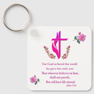 John 3:16 schlüsselanhänger