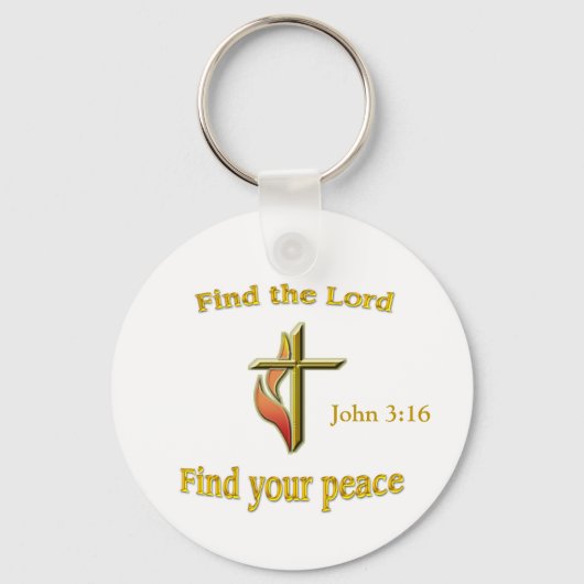 John 3:16 schlüsselanhänger (Vorderseite)