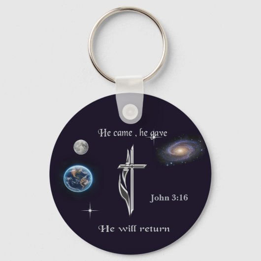 John 3:16 schlüsselanhänger (Vorderseite)