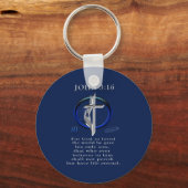 John 3:16 schlüsselanhänger (Vorderseite)
