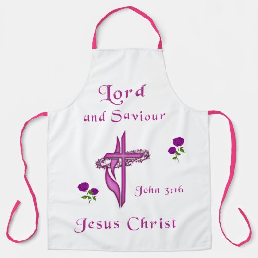 John 3:16 schürze (Vorderseite)