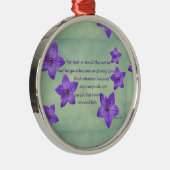John 3:16 silbernes ornament (Rechts)