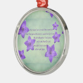 John 3:16 silbernes ornament (Links)