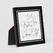 John 3:16 Skript Fotoplatte (Vorderseite)