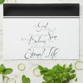 John 3:16 Skripthandtuch Geschirrtuch (Gefaltet)