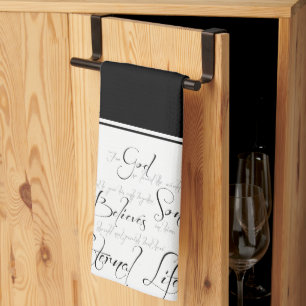 John 3:16 Skripthandtuch Geschirrtuch