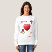 John 3:16 sweatshirt (Vorne ganz)