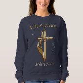 John 3:16 sweatshirt (Vorderseite)