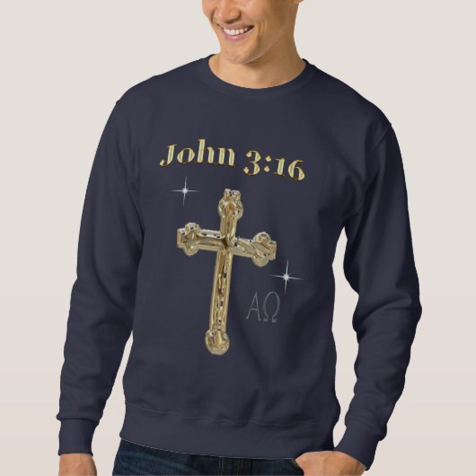 John 3:16 sweatshirt (Vorderseite)