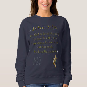 John 3:16 sweatshirt