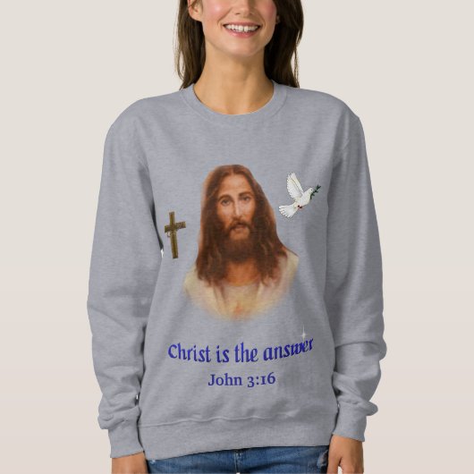 John 3:16 sweatshirt (Vorderseite)