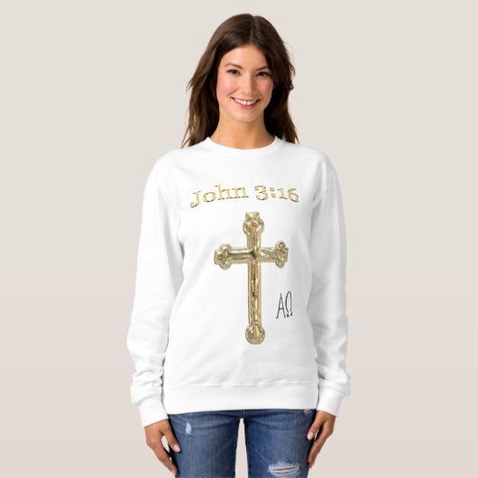 John 3:16 sweatshirt (Vorne ganz)