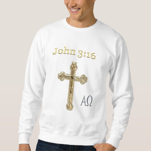 John 3:16 sweatshirt (Vorderseite)