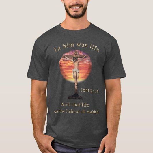 John 3:16 T-Shirt (Vorderseite)