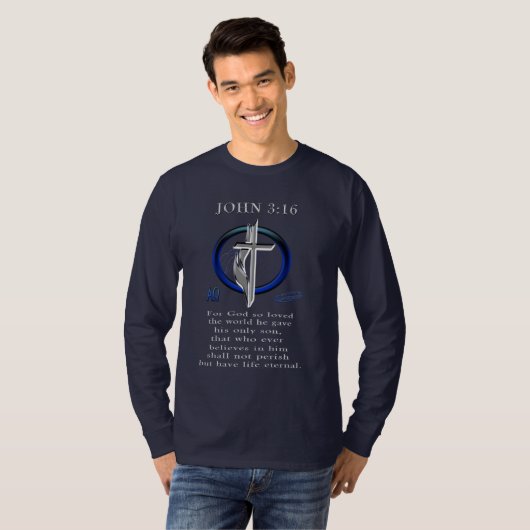 John 3:16 T - Shirt (Vorne ganz)