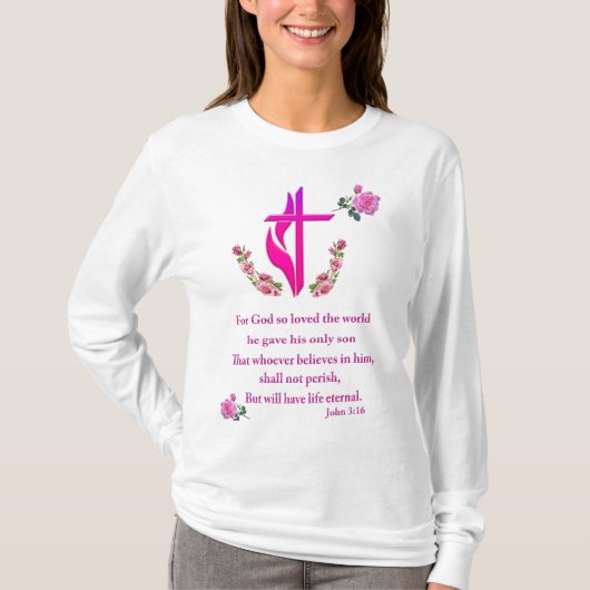 John 3:16 T-Shirt (Vorderseite)
