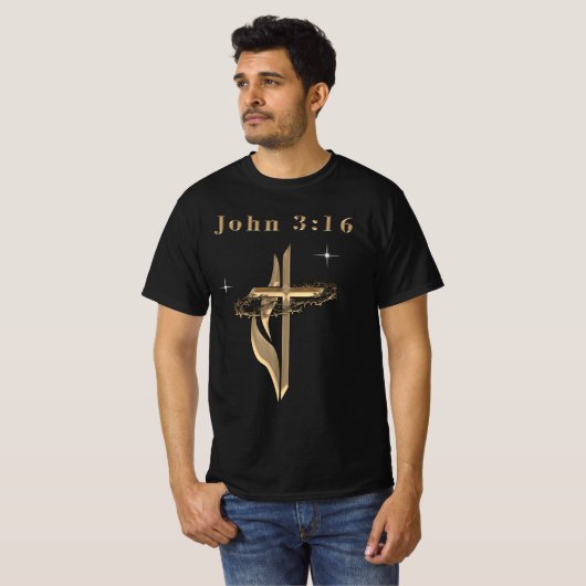 John 3:16 T-Shirt (Vorne ganz)