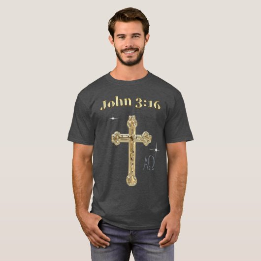 John 3:16 T-Shirt (Vorne ganz)